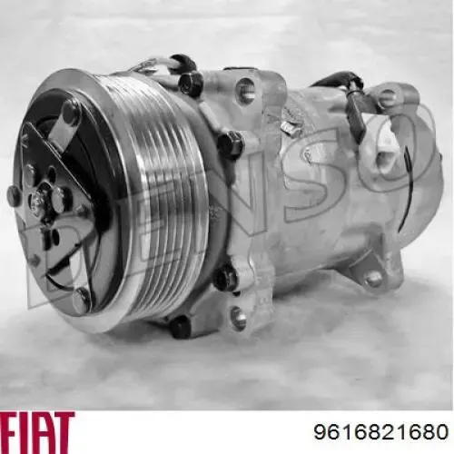 Compresor de aire acondicionado Peugeot 206 2A/C