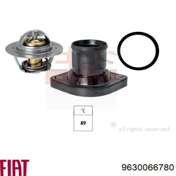 Termostato 9630066780 Fiat/Alfa/Lancia