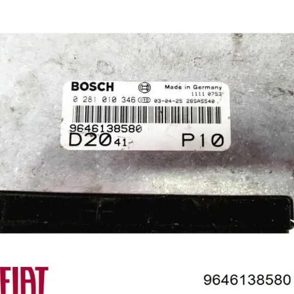 ECU 0281010346 Peugeot/Citroen