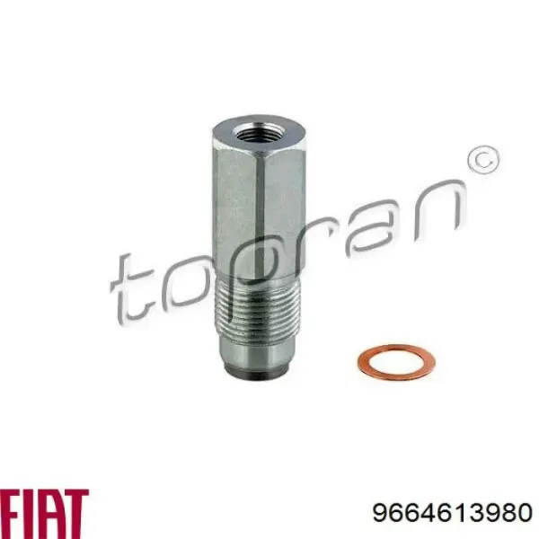 Regulador de presión de combustible 9664613980 Fiat/Alfa/Lancia