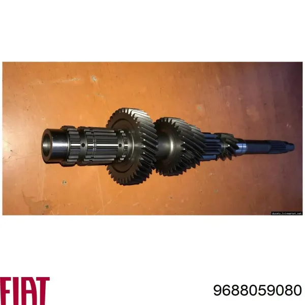 Eje primario de la caja de cambios 9688059080 Fiat/Alfa/Lancia