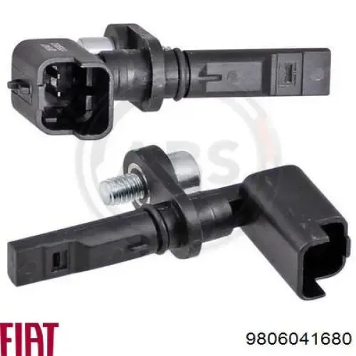 Sensor ABS trasero 9806041680 Peugeot/Citroen