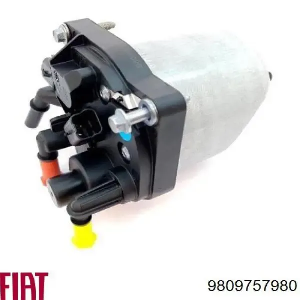 Caja del filtro de combustible 9809757980 Fiat/Alfa/Lancia