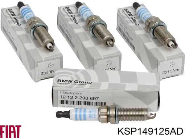 Bujía KSP149125AD Fiat/Alfa/Lancia