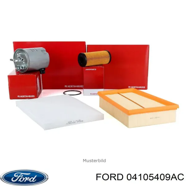 Filtro de aceite 04105409AC Ford