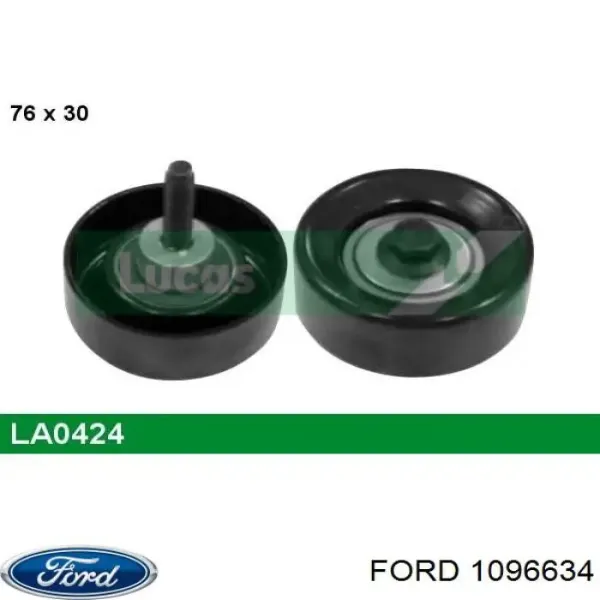 Polea inversión / guía, correa poli V 2435468 Ford