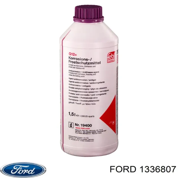Liquido refrigerante 1336807 Ford