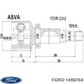 Junta homocinética interna delantera derecha Ford S-Max CA1