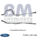 Silenciador central Ford S-Max CA1