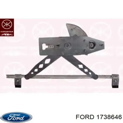 Mecanismo de elevalunas, puerta delantera derecha FORD 1738646
