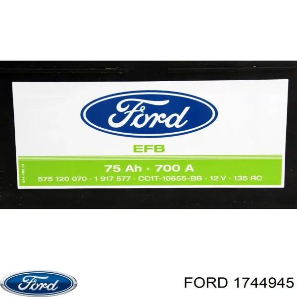 Batería 1744945 Ford