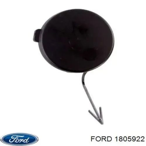 Tapa del enganche de remolcado delantera 32B1079 Polcar