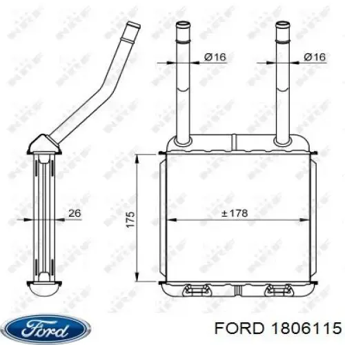 Puerta de coche, delantera, izquierda Ford Fiesta VI