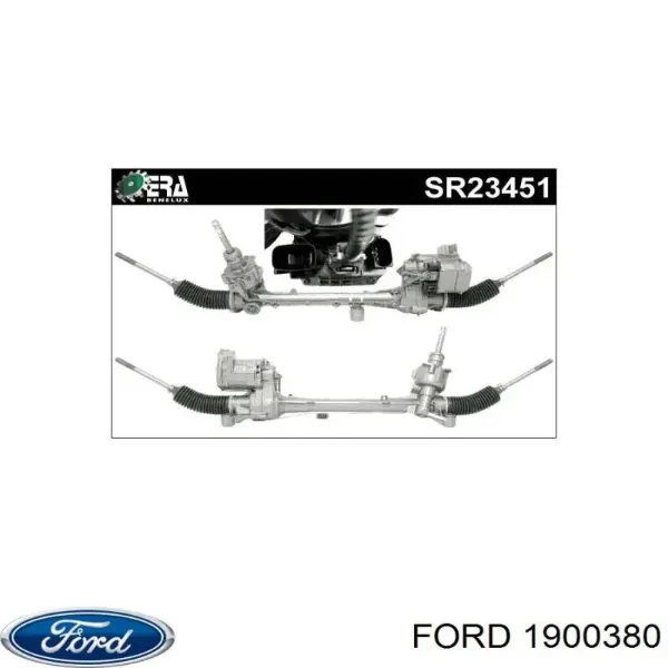 Cremallera de dirección 1900380 Ford
