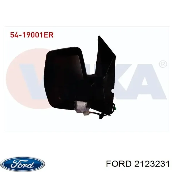 Espejo de retrovisor derecho 2123231 Ford