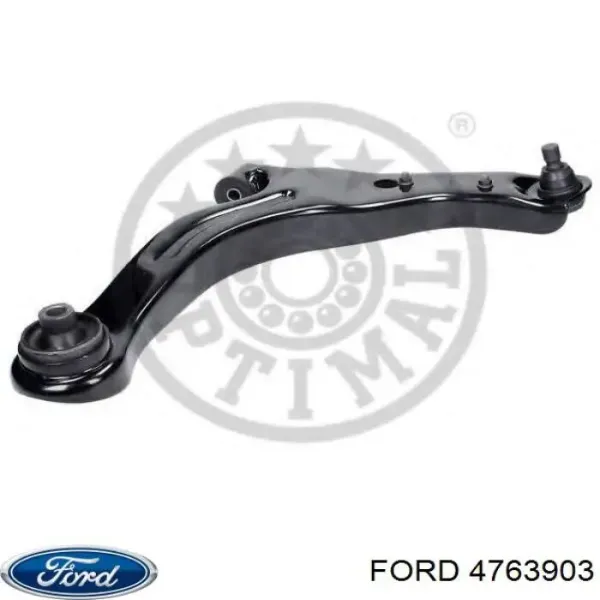 Brazo inferior derecho de la suspensión delantera 4763903 Ford