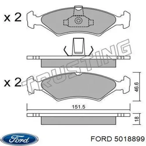5018899 Ford