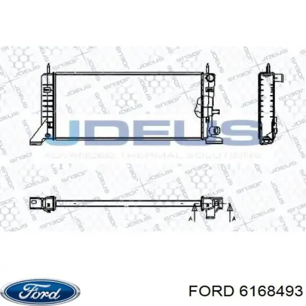 Radiador 320408A3 Polcar