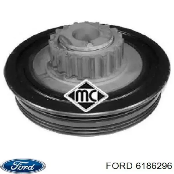 Polea de cigüeñal 6186296 Ford