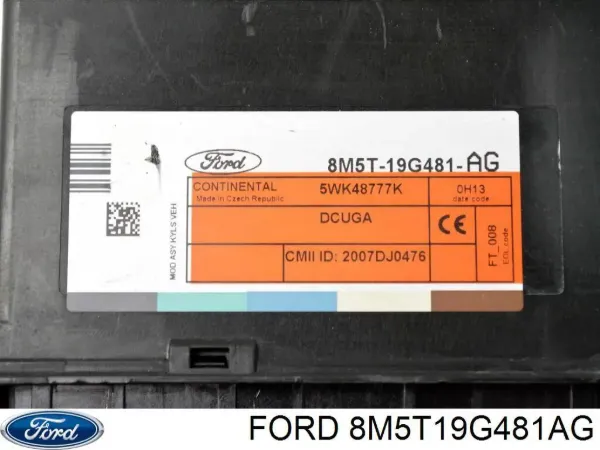 Módulo de confort 8M5T19G481AG Ford