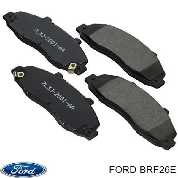 Pastillas de freno traseras BRF26E Ford
