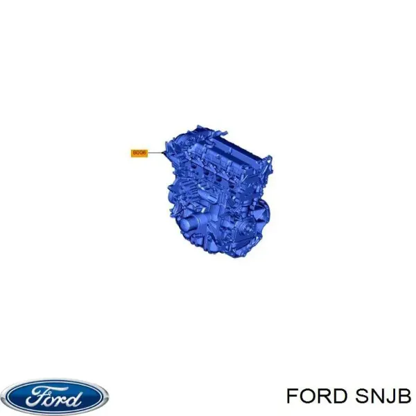 Motor completo SNJB Ford
