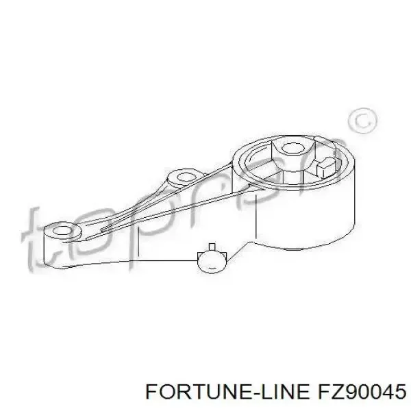 Soporte motor delantero Opel Astra F48, F08