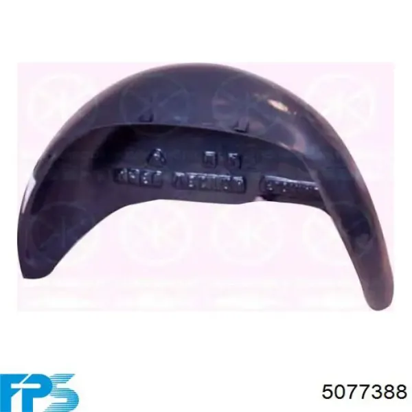 Guardabarros interior derecho, aleta delantera Opel Vectra 36