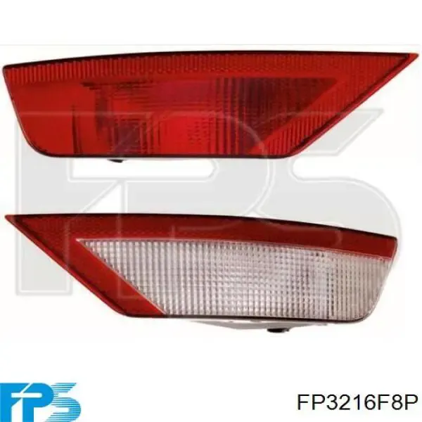 Luz antiniebla trasera derecha FP3216F8P FPS