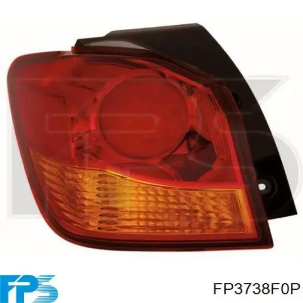 Luz antiniebla trasera izquierda FP3738F0P FPS