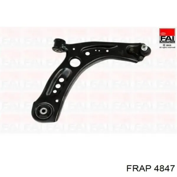 Brazo inferior derecho de la suspensión delantera 4847 Frap