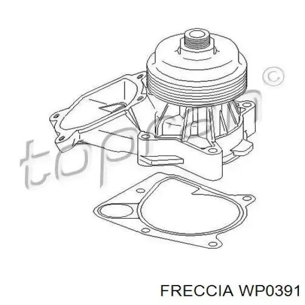 Bomba de agua RE181915 John Deere
