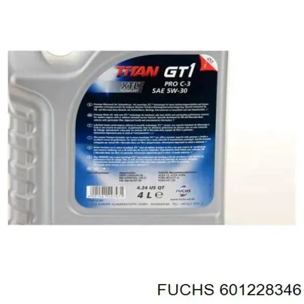 Aceite de motor 601228346 Fuchs