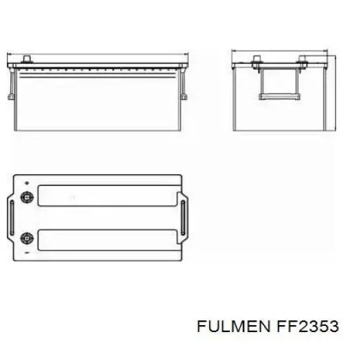Batería TF2353 Exide