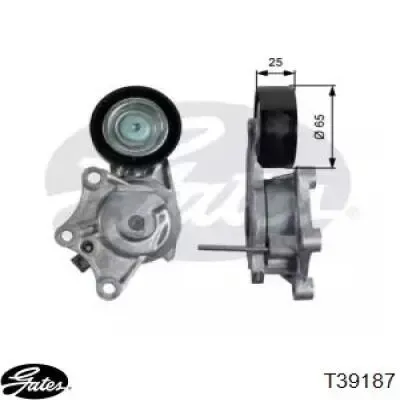 Tensor de correa poli V 5751K4 Peugeot/Citroen
