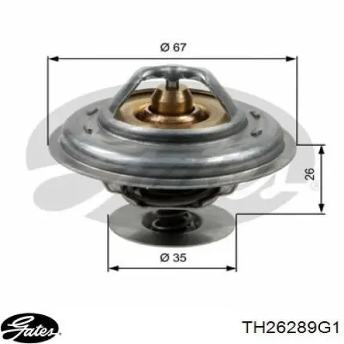 Caja de termostato DT1109H Dayco