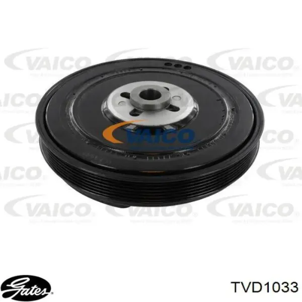 Polea de cigüeñal TVD1033 Gates