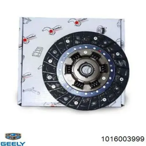 Disco de embrague 1016003999 Geely