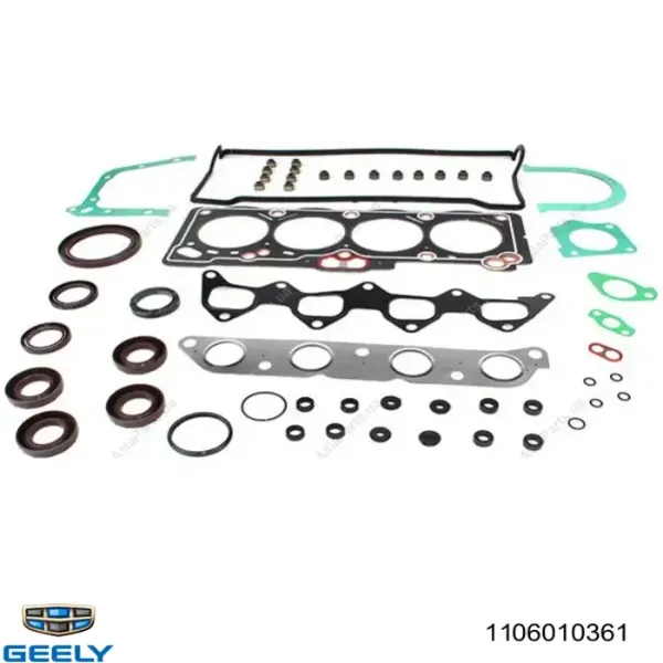 Juego de juntas para motor Geely CK I