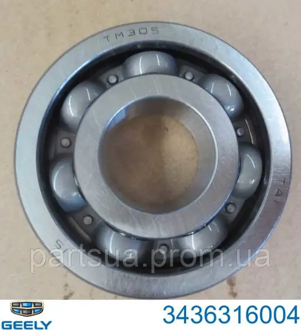 Cojinete, caja de cambios 3436316004 Geely