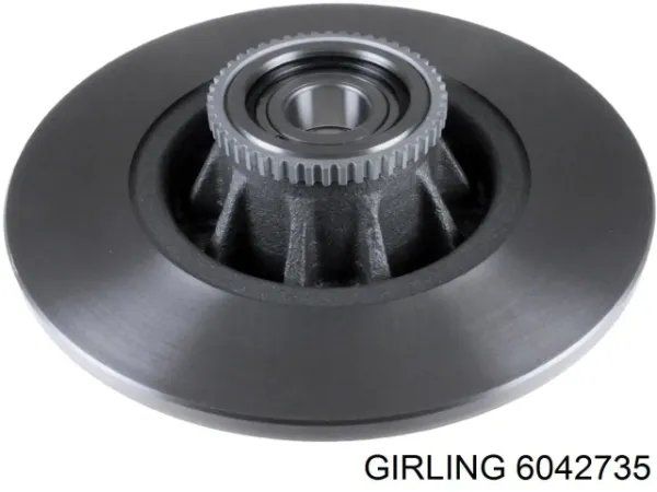 Disco de freno trasero Renault Trafic 2 FL