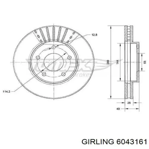 9936820 Brembo