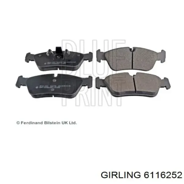 Pastillas de freno delanteras BMW 1 E81, E87