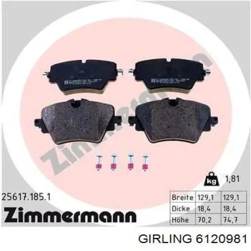 Pastillas de freno delanteras BMW X1 F48