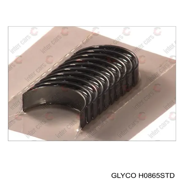 Juego de cojinetes de cigüeñal, estándar, STD H0865STD Glyco