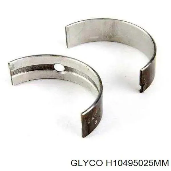Juego de cojinetes de cigüeñal, cota de reparación (+0,25 mm) 6564M010 Glyco