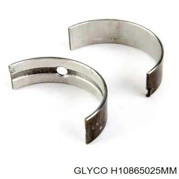 Juego de cojinetes de cigüeñal, cota de reparación (+0,25 mm) H10865025MM Glyco
