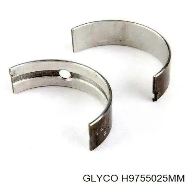 Juego de cojinetes de cigüeñal, cota de reparación (+0,25 mm) H9755025MM Glyco