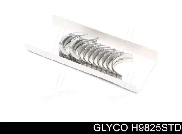 Juego de cojinetes de cigüeñal, estándar, STD H9825STD Glyco
