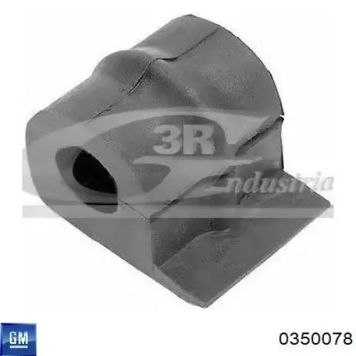 Buje de barra estabilizadora delantera 0350078 General Motors